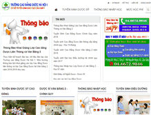 Tablet Screenshot of duochanoi.edu.vn